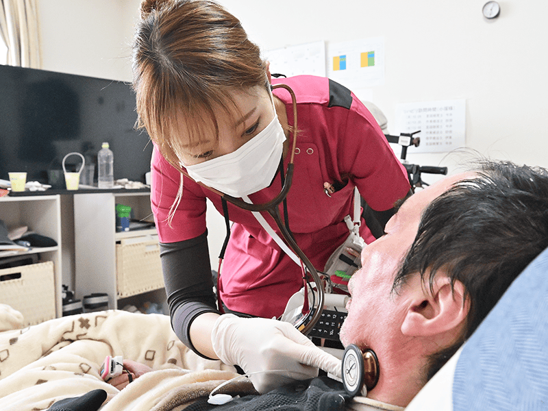 歯科衛生士と患者